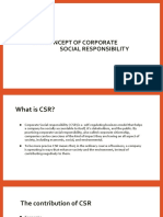 CSR AND BUSINESS ETHICS