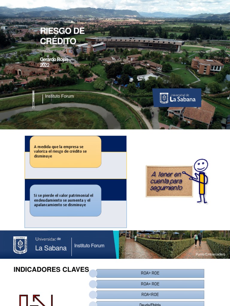 Riesgo De Credito Pdf Contabilidad Flujo De Efectivo