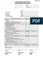 Borang Penyelenggaraan Pemulihan
