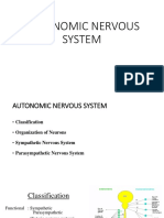 Autonomic Nervous Sysytem