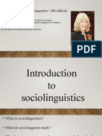 Janet Holmes' Introduction to Sociolinguistics