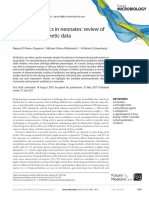 Dosing Antibiotics in Neonates - Review of The Pharmacokinetic Data