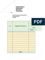 6 Form Laporan Vaksin & Logistik Kab-Kota