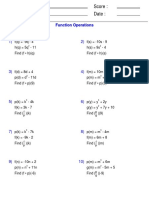 Multiply and Divide Functions Additional