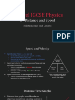 IGCSE Physics Lecture 1 - Distance and Speed