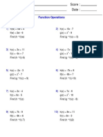 Composition of Functions