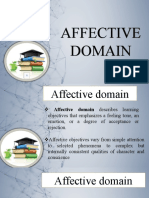 Affective and Psychomotor Domain