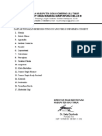 Daftar Tindakan Yang Perlu Informed Consent