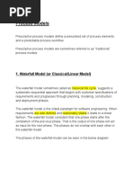 Unit 1 Process Models