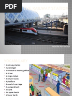 Train Station and Train Parts Explained | PDF | Baggage | Railroad Car