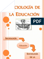 Sociología de La Educacion