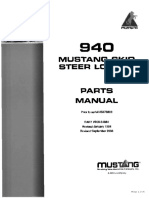 Mustang 940 Parts Manual
