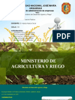 Grupo 3 - Ministerio de Agricultura y Riego