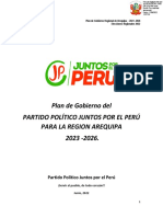 Plan de Gobierno de Juntos Por El Perú