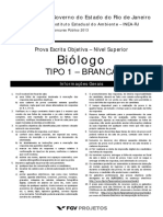 FGV - INEA-2013 - Biol OK