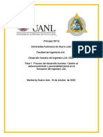 Desarrollo humano del ingeniero civil: análisis del principio 90/10