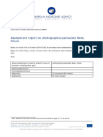 Final Assessment Report Andrographis Paniculata Nees Folium First Version - en