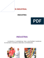 Tecnología industrial y clasificación de la industria