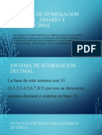 SISTEMA DE NUMERACION