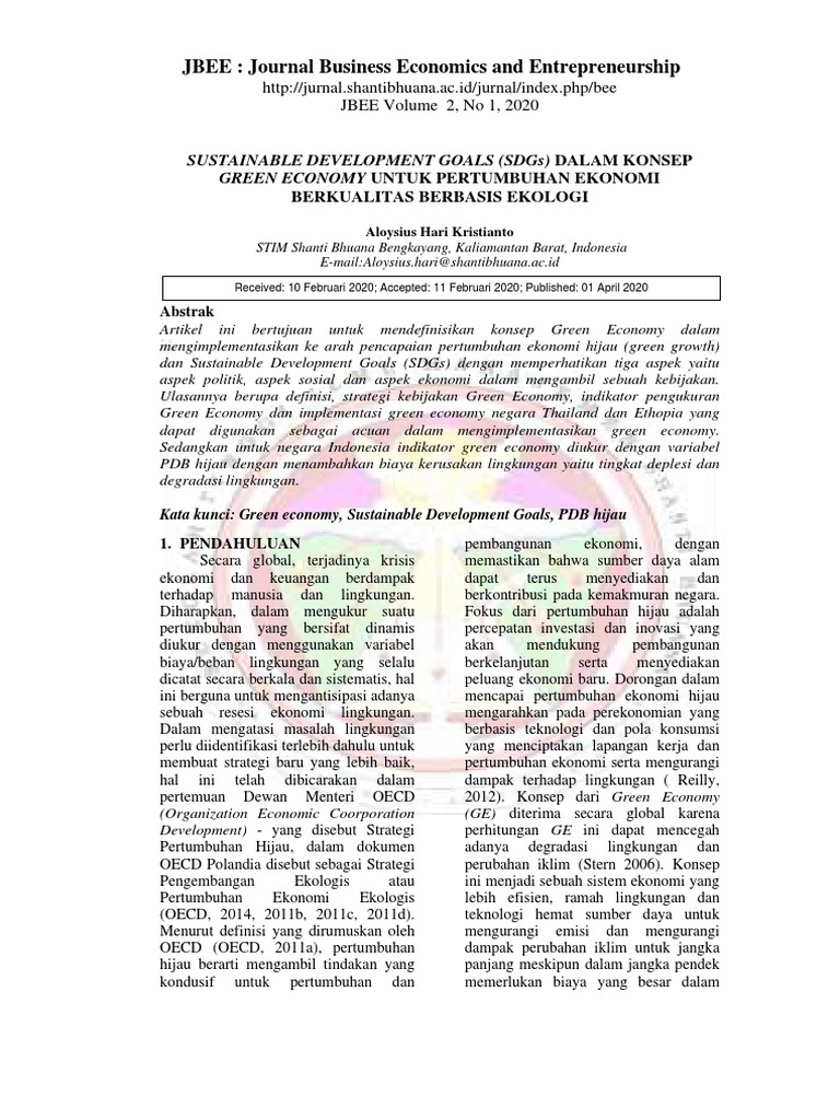 Sustainable Development Goals Sdgs Dalam 117afb34 | PDF | Sains ...