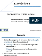 Fundamentos de Teste de Software - Parte 1