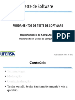 Fundamentos de Teste de Software - Parte 2