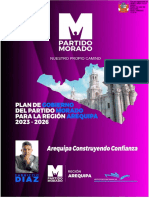 Plan de Gobierno Del Partido Morado