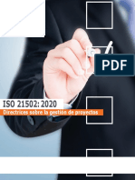 ISO 21502:2020 Directrices sobre la gestión de proyectos