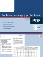 Factores de Riesgo y Protectores