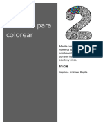 Número Colorear