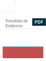 Portafolio de Evidencias