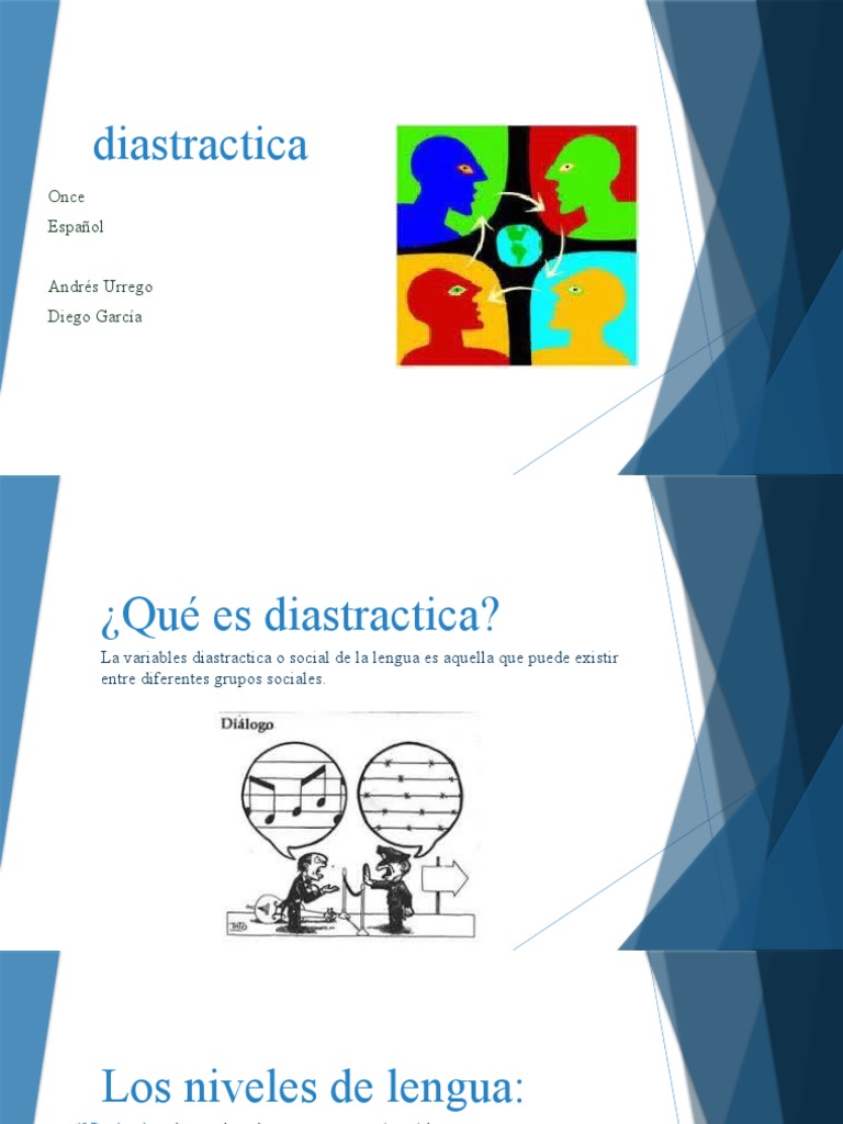 Variación Diastrática en la Lengua Española | PDF | Gramática | Lingüística