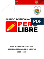 Plan de Gobierno de Perú Libre