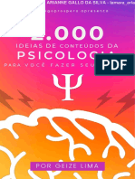 2.000 ideias psicologia para seus posts