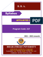 Syllabus: Program Code: 21F
