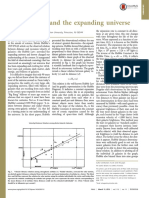 1 - BAHCALL - Hubbles Law and The Expanding Universe