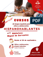 Cursos Hispanohablantes