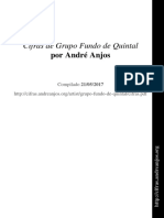 Cifras de Grupo Fundo de Quintal por André Anjos