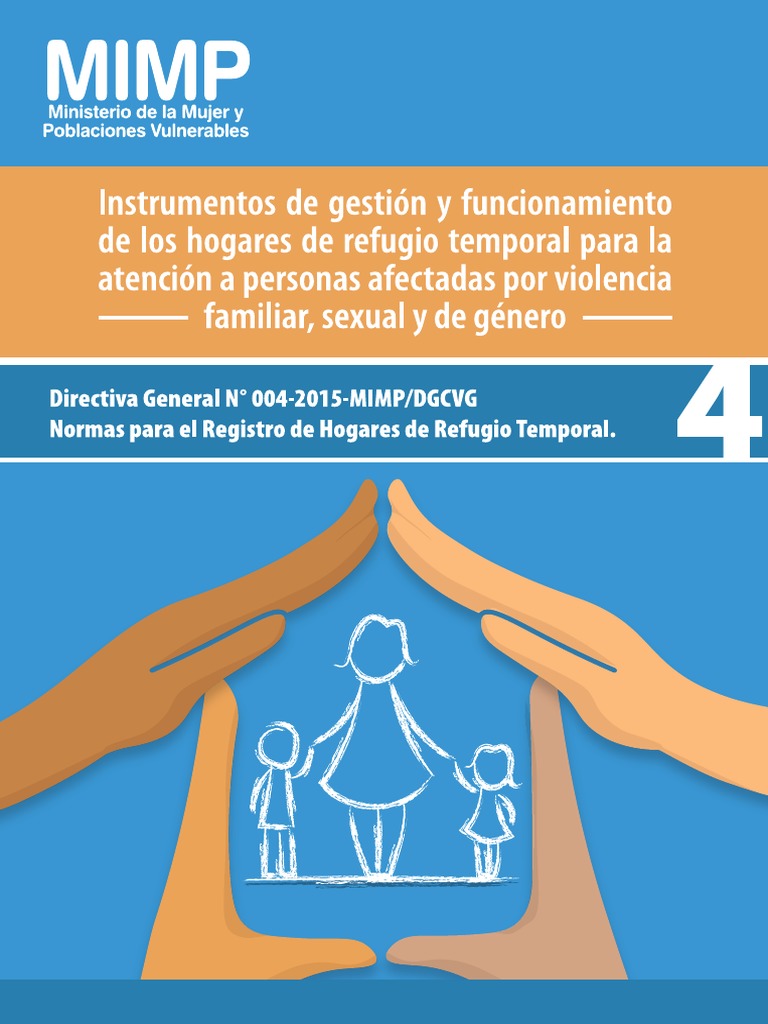 HOGARES DE REFUGIO TEMPORAL / Directiva para El Registro | PDF ...