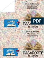 Pasaporte de Lectura Español