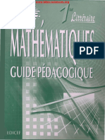 Guide Pédagogique - Mathématiques CIAM - 1re Littéraire (Biblio-Sciences - Org) 2