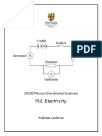 P12. Electricity Questions