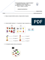 EXAMEN DE MATEMATICAS PRIMER PARCIAL