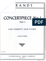 V. Brandt - Concertpiece No.1 Op. 11 Trompeta en Sib