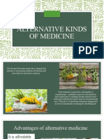 Alternative Kinds of Medicine