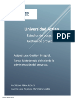 Metodologia Del Ciclo de La Administracion - Jose Alejandro Martinez Granados