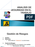 Analisis de Seguridad en El Trabajo