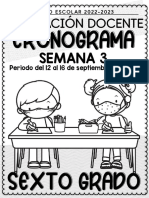 6º Cronograma Planeación Docente Español y Mate