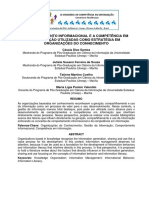 Comportamento informacional e competência em informação como estratégia em organizações do conhecimento