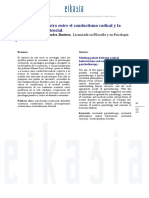 Puntos de Encuentro Conductismo y Psico Existencial